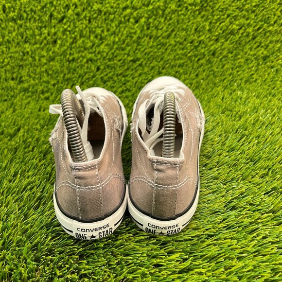 Convers Chuck Taylor One Star Boys Size 5.5Y Brown White Walking Shoes Sneakers - Picture 7 of 10